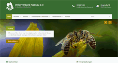 Desktop Screenshot of imkerverbandnassau.de
